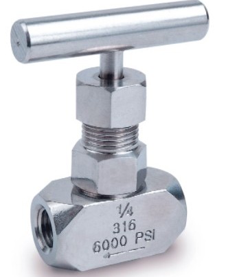 IТ - 409 клапан игольчатый муфтовый из нержавеющей стали
